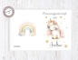 Preview: zuckersüßes Schulheft Umschlag Einhorn Vintage mit Name Hausaufgabenheft in seperater Hochwertiger Hülle von Lüttentüddel®